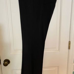 Black Kenneth Cole Pants. Wide Waist Band. 3 Hook Closure. 2 Back Pockets.